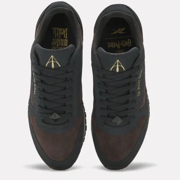 170$ Harry Potter Reebok Classic Leather Deathly Hallows Unisex Shoes 100201817 - Picture 5 of 7